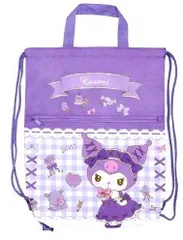 FST-SBN563 キャラクター 巾着 ナップザック （ ナップサック ）  クロミ （マイメロディ） （ パープル系 ）  クロミ ナップサック 巾着 クロミ 巾着 マイメロ サンリオ