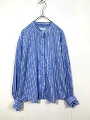 SHIPS any シップスエニィ 721-10-0090 ストライプ レイヤードマルチウェイ シャツ 水色 ■◇レディース