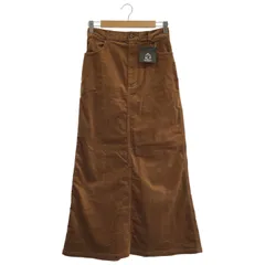 Spick & Span (スピックアンドスパン) ガーメントダイピーチストレッチマーメイドスカート ブラウン 38