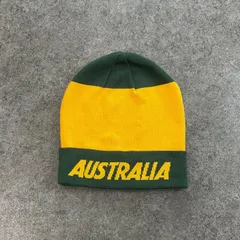Nike Beanie Australia Socceroos Matildas ナイキ オーストラリア代表 ビーニー ニット帽 ニットキャップ ユニセックス バイカラー イエロー×グリーン 黄×緑 小物