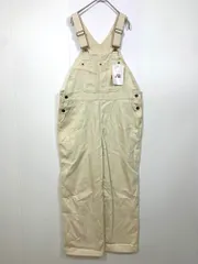 新品 java ジャバ classicalelf クラシカルエルフ clf046 大人カジュアル 綿100％ サロペット オーバーオール sizeM/アイボリー ■■レディース