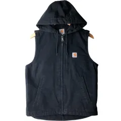2026年最新】carhartt ダックベスト ブラックの人気アイテム - メルカリ