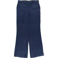 古着 ~80年代 ストライプ柄 フレアパンツ メンズw32相当 ヴィンテージ/eaa615899