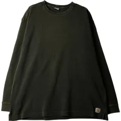 古着 カーハート Carhartt サーマルロングTシャツ メンズXL相当/eaa616135