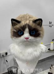 宮地乃梨子 張り子 猫 茶トラ白 - メルカリ