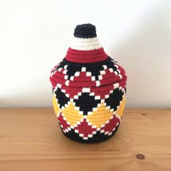 ミャンマー キンマ 漆のトレー お盆 エスニック アジアン 細密画