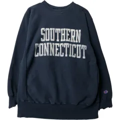 古着 90年代 チャンピオン Champion REVERSE WEAVE リバースウィーブ 刺繍タグ カレッジスウェットシャツ トレーナー/eaa596089