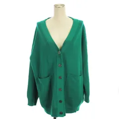 スローブ イエナ SLOBE IENA  ウォッシャブルミラノリブ カーディガン ニット グリーン 