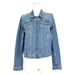 バナナリパブリック BANANA REPUBLIC デニムジャケット Gジャン インディゴ S 250909E