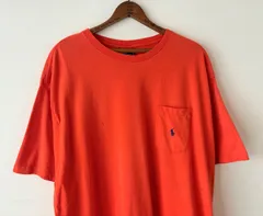 USA製 90s Polo Ralph Lauren 無地ポケットTシャツ