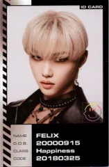StrayKids ODDINARY FELIX IDカード