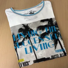 ★DIESEL  ディーゼル 半袖 Tシャツ Mサイズ ステッチ 白Tシャツ プリント