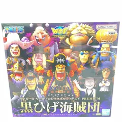 【中古】【開封】フィギュア　黒ひげ海賊団(11体セット) 「ワンピース」 ワールドコレクタブルフィギュア[95]