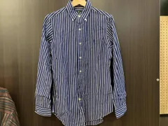 RALPH LAUREN ストライプシャツ ネイビー 長袖シャツ