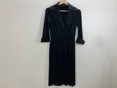 BURBERRY バーバリー ワンピース 長袖ワンピース シルクワンピース 三陽商会 黒 38 春