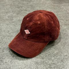 DANTON ダントン 6パネルキャップ コーデュロイ ベースボール ブラウン系 男女兼用  #JD-7144 LEV