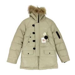 リューグーレザーズ Liugoo Leathers Y2K タヌキファー レザーダウンジャケット メンズ  2