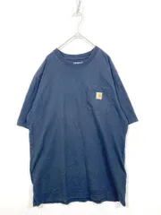 Carhartt カーハート K-87 半袖 ポケット Tシャツ sizeM/紺 ■■メンズ