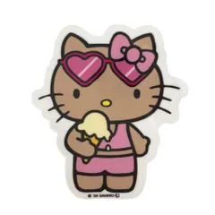 日焼けキティ ステッカー シール サンリオ ハローキティ ICE 日本限定 ハワイステッカー シール ハワイアン 雑貨