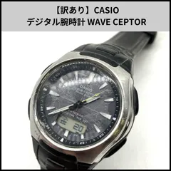 ua605【訳あり】CASIO デジタル腕時計 WAVE CEPTOR