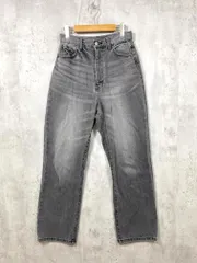 PAGEBOY ページボーイ PB850015AL 定価6050円 ハイウエストストレートデニム パンツ sizeL/グレー ■■レディース