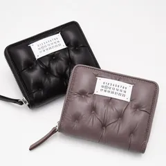 MAISON MARGIELA メゾン マルジェラ ウォレット 財布 グラム スラム エンブロイダリー ウォレット スモール SA1UI0032 P6434 メンズ ユニセックス ブラック ベージュ ピンク ブラウン ミニ財布