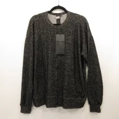 【姫路東店】 中古 The Viridi-anne | ザヴィリディアン カーディガン Wool Mix Jersey Cardigan VI-3667-01 ブラック サイズ：3 【104】