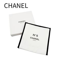 chanel ノベルティ キルティング ポーチ 小物入れ コスメ ブラック 黒