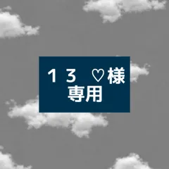 １３ ♡様 専用