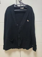 メゾンキツネ ブラック カーディガン