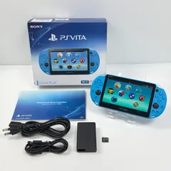 極美品 PSVITA PCH 2000 アクアブルー PlayStation Vita FW3.57 遊べるセット 動作確認済み 4GBメモリーカード付き ソニー プレイステーション psvita 管理番号M1419