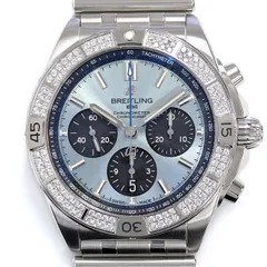ブライトリング Breitling 腕時計 クロノマット B01 42 ジャパンエディション AB0134A21C1A1 50本限定 デイト クロノグラフ スモールセコンド ダイヤベゼル アイスブルー文字盤 SS 自動巻き 【箱・保付き】 【中古】のサムネイル