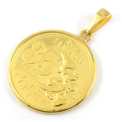 ディズニー Disney ペンダントトップ ミッキーマウス ファンタジア 85th 1/10oz 2025年 2000枚 限定モデル メダル Au999のサムネイル