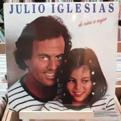 ジュリオ イグレシアス LP CD De Nina A Mujer