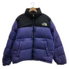 【中古】THE NORTH FACE ヌプシダウンジャケット サイズ不明 パープル ザノースフェイス[92]