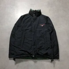 GQ4804◇POLO SPORT : 90’s リバーシブル ダウンジャケット◇S◇黒 グリーン系 ポロスポーツ アウターのサムネイル