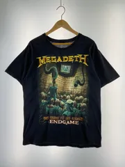 【中古品】 MEGADETH 00'S ENDGAME TEE メガデス エンドゲーム 半袖 Tシャツ 00年代 ツアー バンドT ロック メタル 【146-260220-em-10-min】