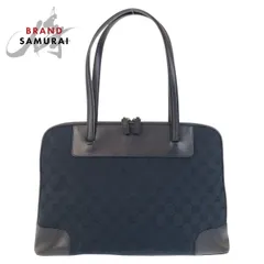 美品 GUCCI グッチ ブラック 黒 ゴールド金具 GGキャンバス/レザー 002 1122 トートバッグ ショルダーバッグ レディース 504847【中古】