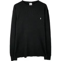 古着 ラルフローレン Ralph Lauren POLO by Ralph Lauren UNDERWEAR サーマルロンT ワッフル メンズL相当/eaa614994