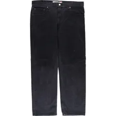古着 リーバイス Levi's 505 REGULAR FIT ブラックデニム テーパードデニムパンツ メンズw37相当/eaa615318