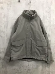 GU ジーユー 353113 ウィンドプルーフスタンドカラー ブルゾン ジャケット sizeS/グレー ■◆ メンズ