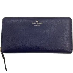 ♪♪Kate Spade ケイトスペード レディース 長財布  ネイビー