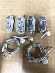 【現状品】 Apple アップル 純正 ピンジャック イヤホン イヤフィン 6点まとめ