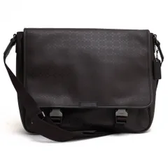 コーチ／COACH バッグ ショルダーバッグ 鞄 メンズ 男性 男性用PVC レザー 革 ダークブラウン 茶 ブラウン  F70809 Heritage Signature Embossed Pvc Messenger ヘリテージ シグネチャー エンボス PV