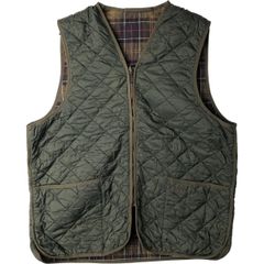 Barbour ダークグリーン キルティングライナー サイズ42 - メルカリ