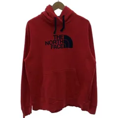 THE NORTH FACE　パーカー　プルオーバー　トップス　裏起毛　ブランドロゴ　プリント　アウトドア　古着　/1602