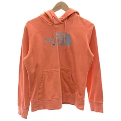 THE NORTH FACE　パーカー　プルオーバー　トップス　裏起毛　ブランドロゴ　プリント　アウトドア　古着　/1602