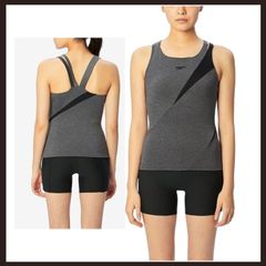XO 新品 speedo フィットネス水着 ディアゴナ セパレーツ ボタン付