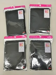 ユニクロ UNIQLO ヒートテック タートルネックT L 長袖 ブラック 4点まとめ売り レディース 未使用 2602LS185