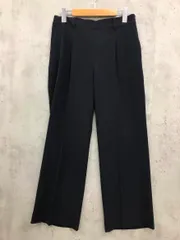 green label relaxing グリーンレーベルリラクシング ユナイテッドアローズ 3514-126-2621 手洗い可能 サラフール Ｄ ワイド パンツ size42/紺 ■■ レディース